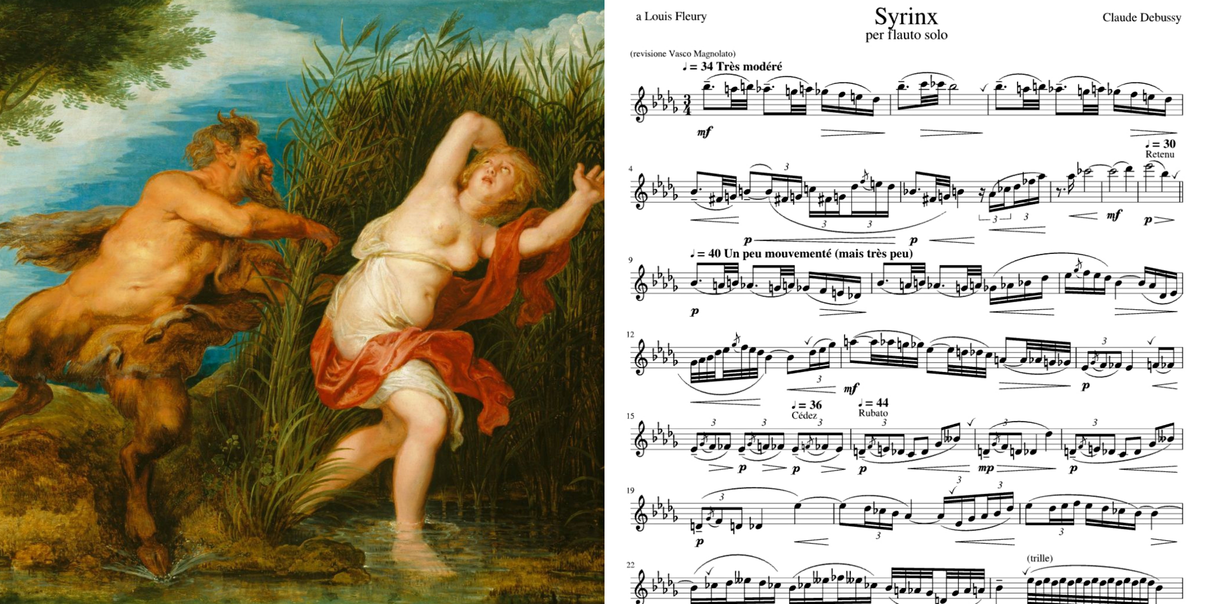 C. Debussy, Syrinx | The Babel Flute